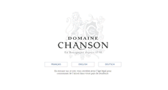 Desktop Screenshot of domaine-chanson.com